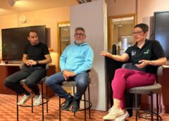 Marko Bolha na konferenci trenerjev veslanja na Švedskem